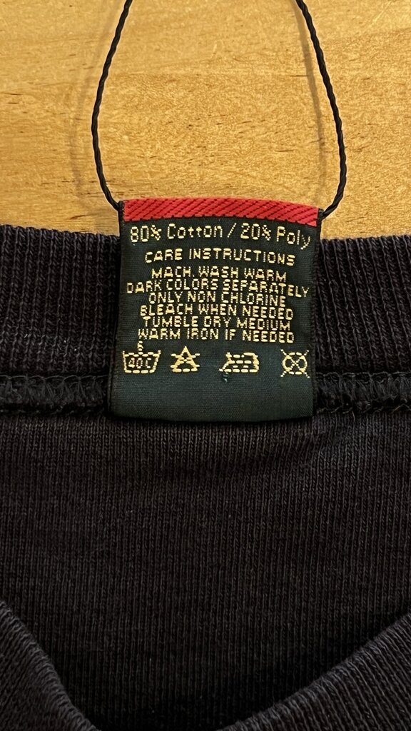Microsoft 20 Years Crewneck Sweatshirt (As found, tiny spot on front & light vintage wear)