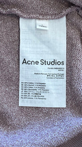 Stockholm Printed Distressed Sweatshirt (Retail $440. As found, deliberate distressing)