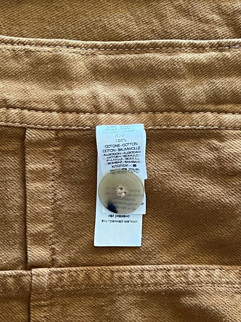 Cotton Pleat Front Tapered Leg Pant (Est. Retail ~$550. As found, light wear)