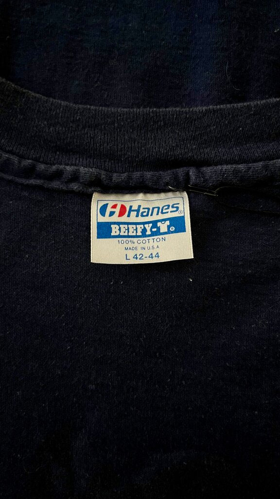 BAADS Sea & Ski 1986 Single Stitch Tee (As found, vintage wear)