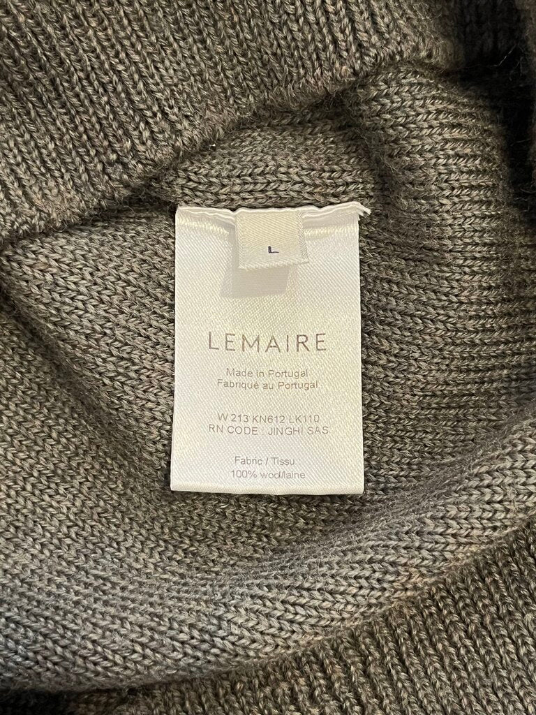 Wool Crewneck Sweater with Thumb Holes (Retail ~$500+)